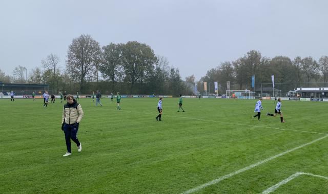 Waskemeer JO14-1 verliest nipt spannende wedstrijd in Gorredijk