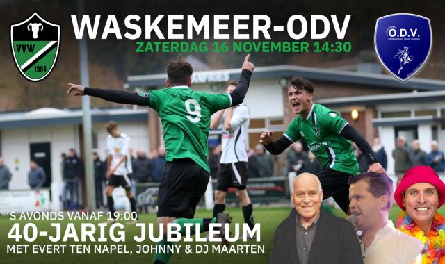 Waskemeer - ODV op dag van 40-jarig jubileum