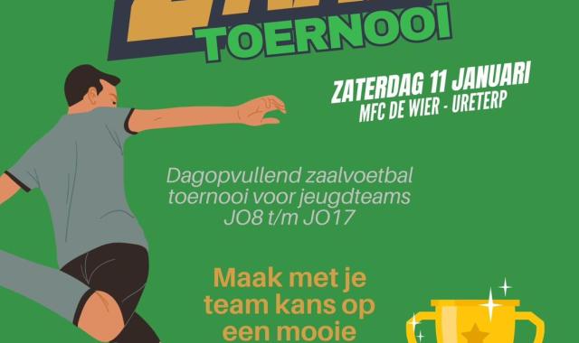 Waskemeer kijkt uit naar het Jeugd zaalvoetbaltoernooi