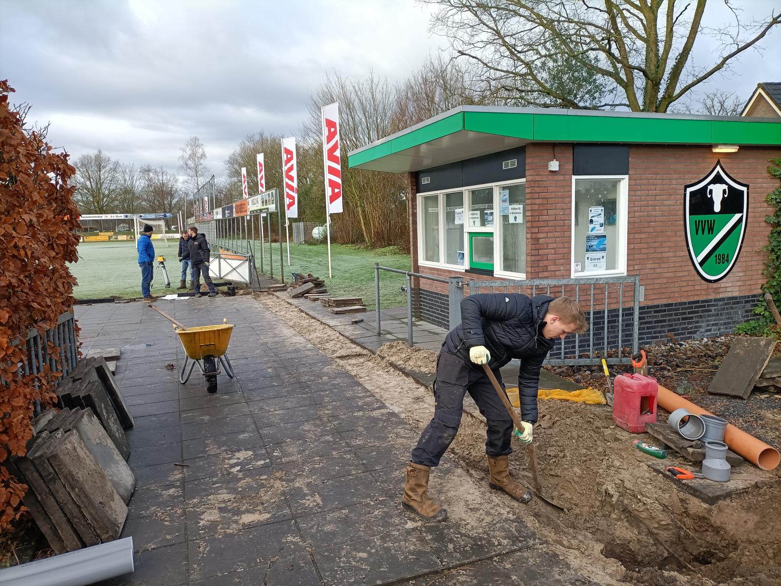 Klusdagen voortvarend van start!