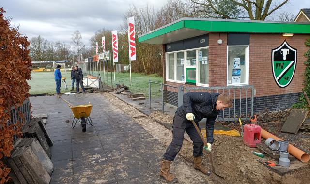 Klusdagen voortvarend van start!