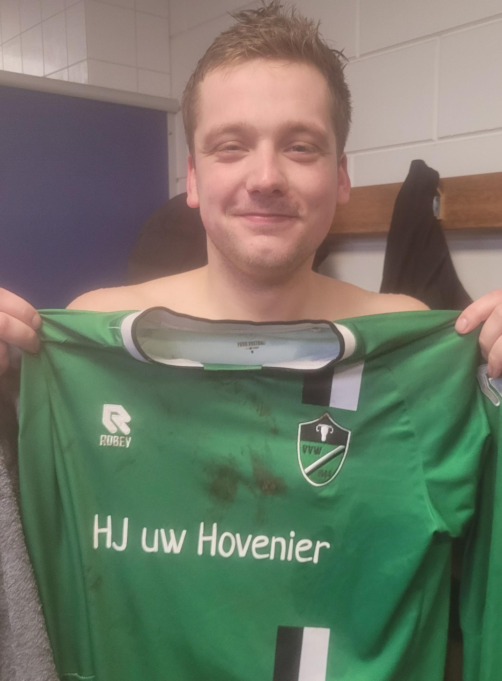 Richard van de Meer matchwinner bij vvW2