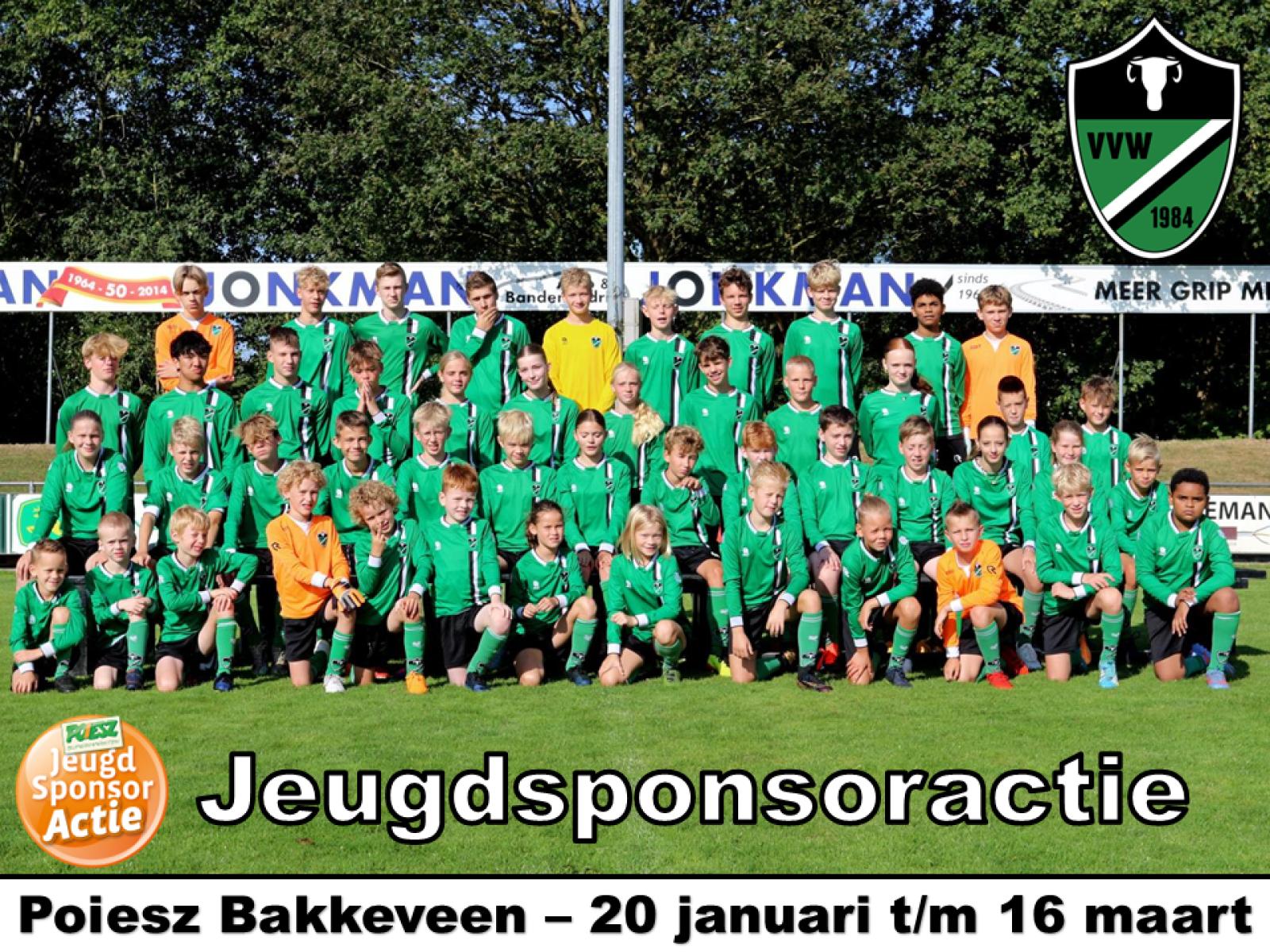 Poiesz jeugdsponsoractie 2025