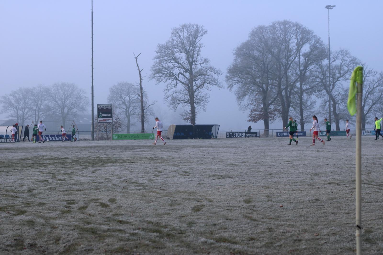 Waskemeer JO17  verliest nipt van ASC