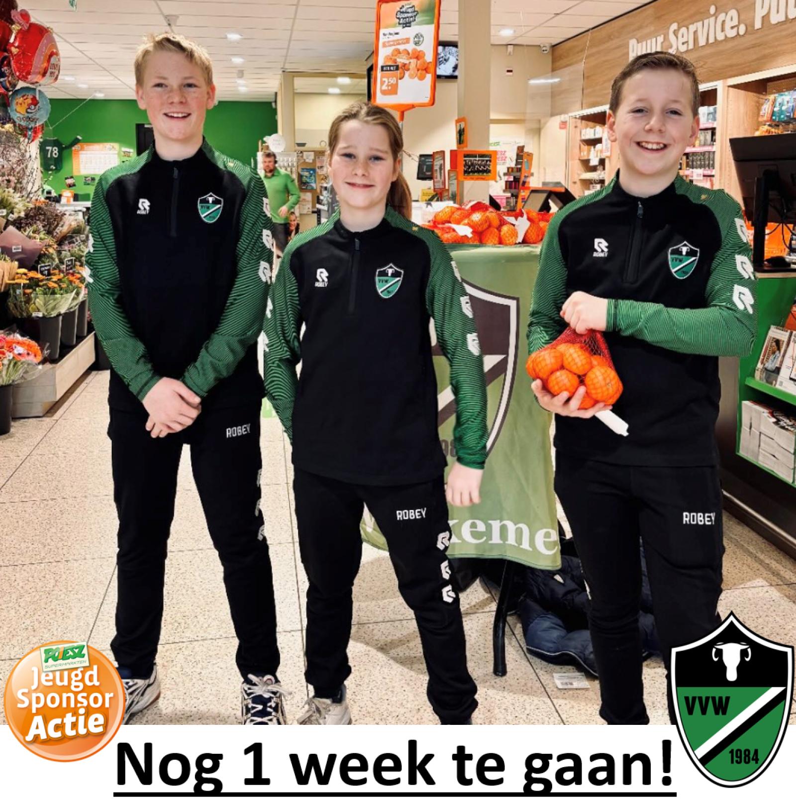 Laatste week jeugdsponsoractie aangebroken