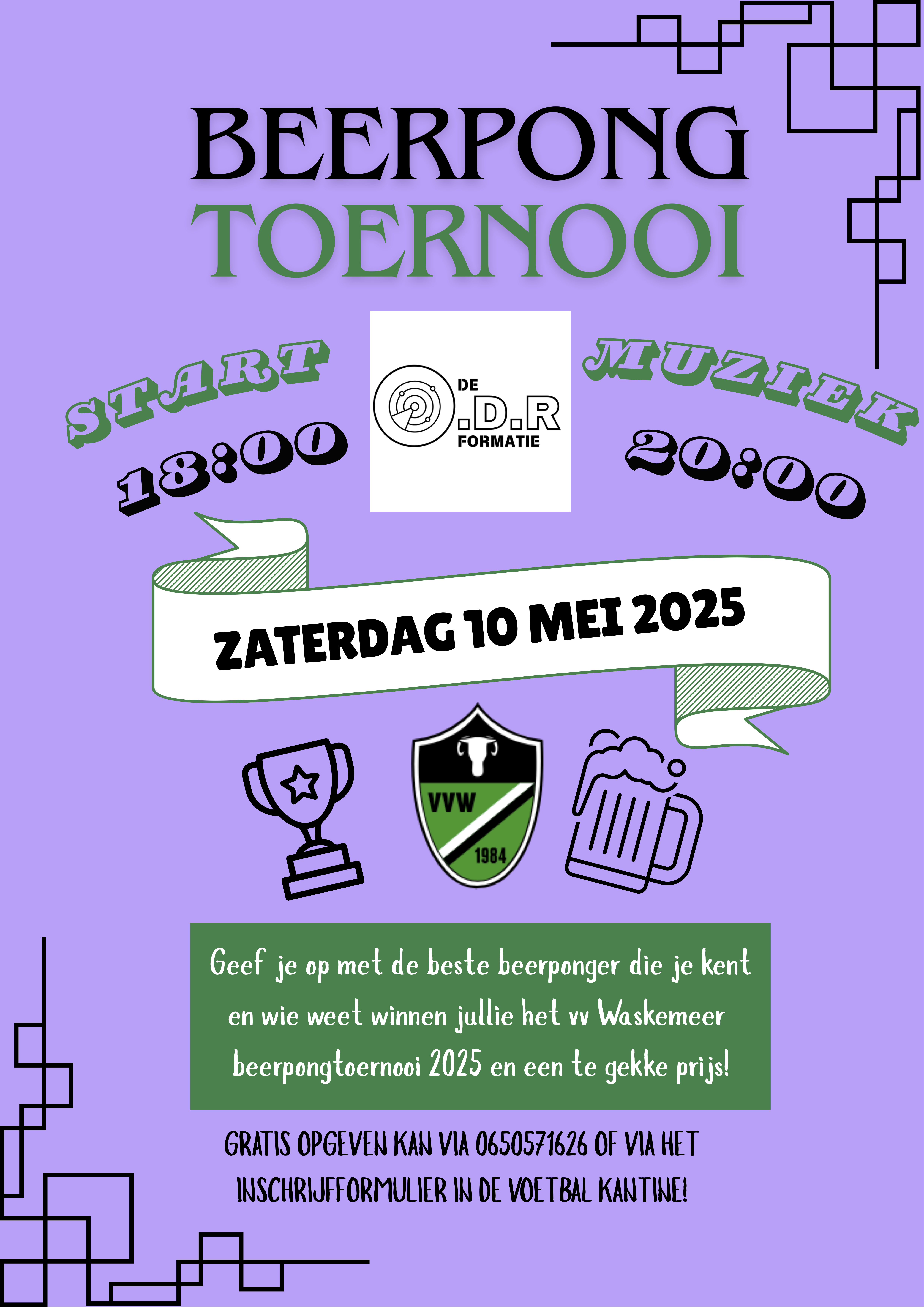 Beerpong & Live muziek: ODR Formatie