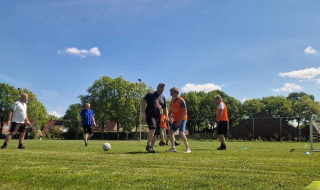 Veelbelovende start Walking Football in Waskemeer