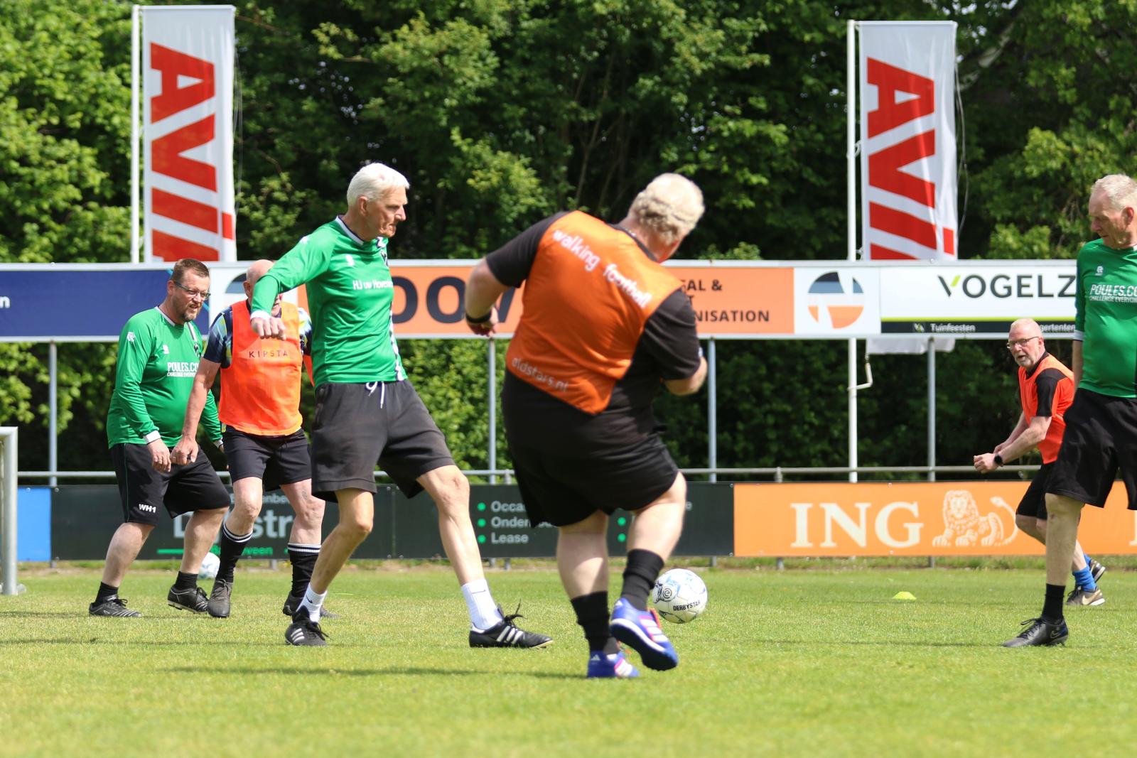 Sportpark ’t Ald Leger toneel van allereerste Walking Football derby in Ooststellingwerf