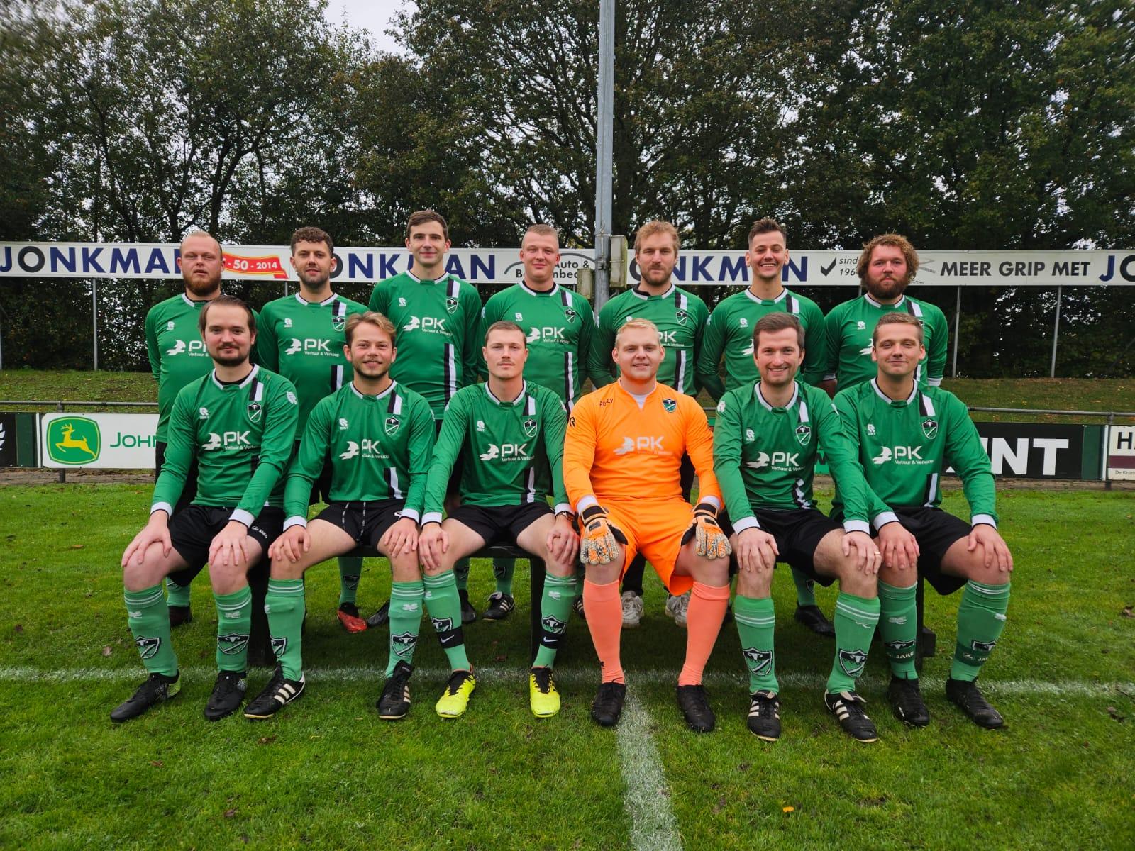 Vv Waskemeer 3 behoudt ongeslagen reeks na gelijkspel tegen Blue Boys