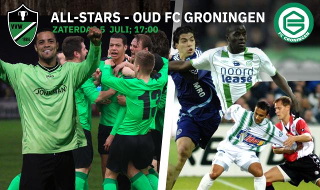 Oud FC Groningen reist met sterke selectie af naar Waskemeer