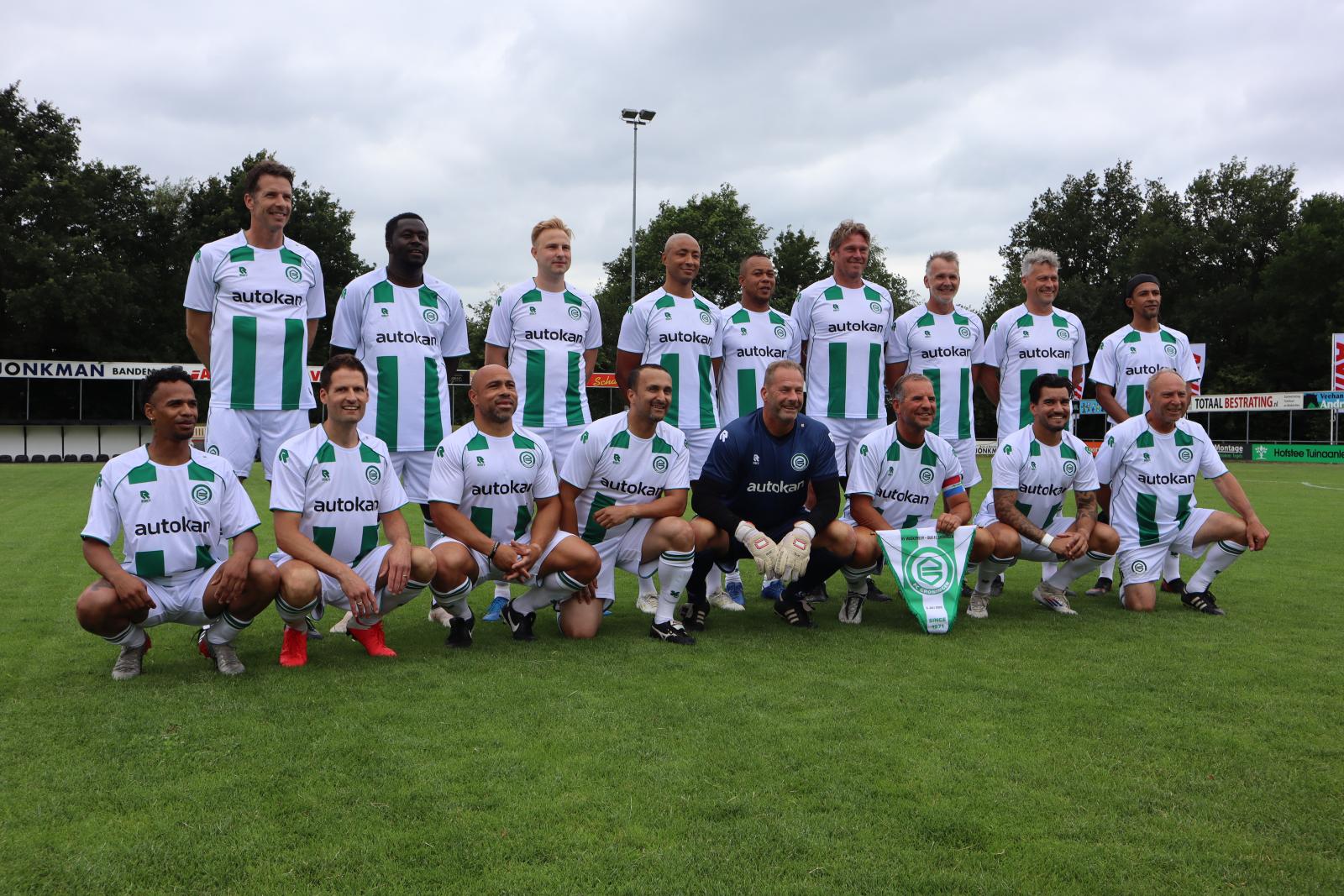 Old Stars Waskemeer komen net tekort tegen oud profs FC Groningen
