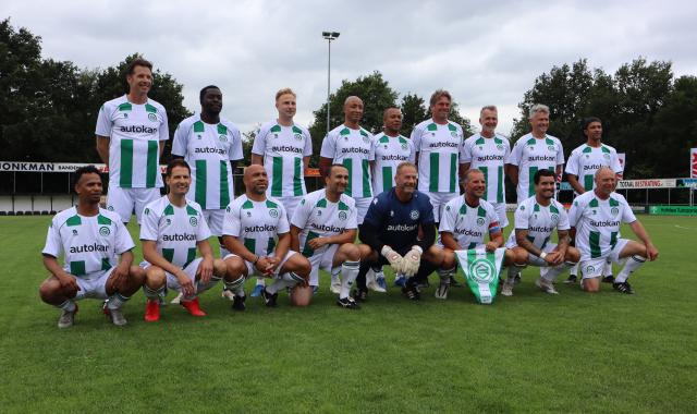 Old Stars Waskemeer komen net tekort tegen oud profs FC Groningen