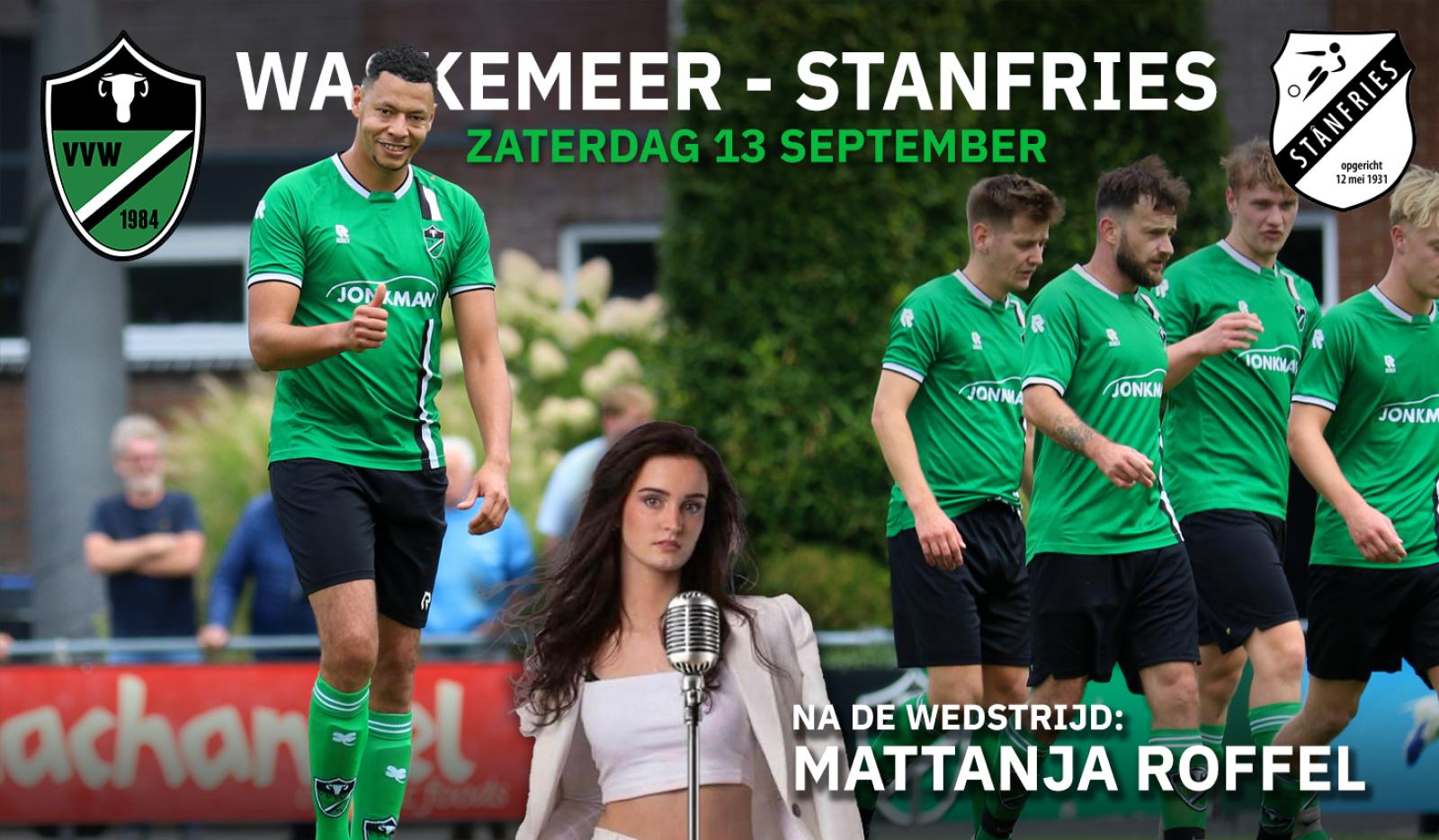 Waskemeer kan ronde verder in derby tegen Stânfries