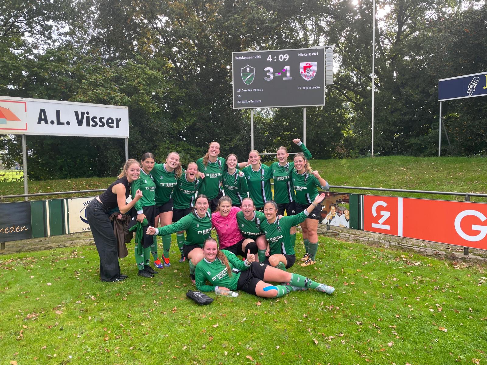 Terugblik op vorige week tegen Niekerk
