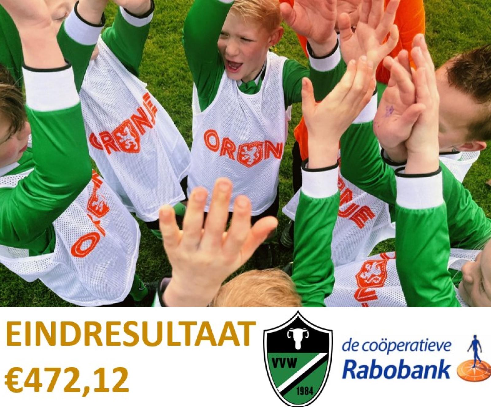 Eindresultaat Rabobank Clubsupport