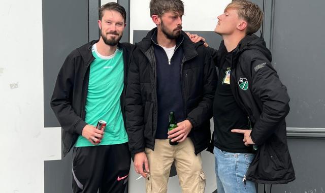 Grimmige sfeer met 3x van der Veen