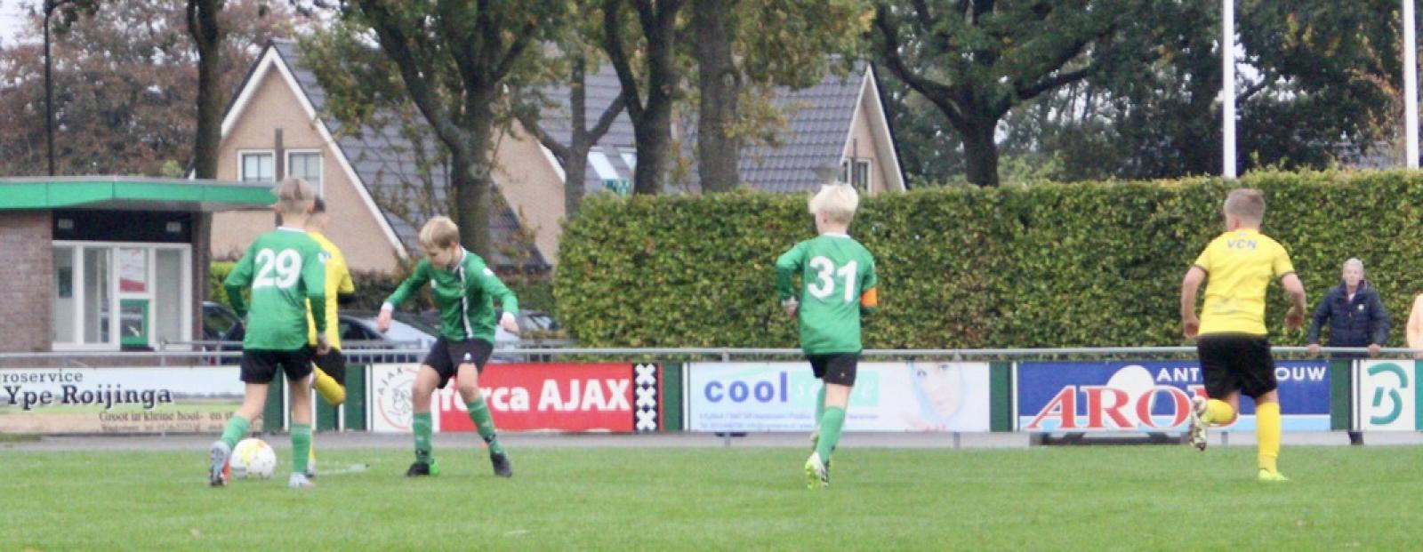 JO11 trekt aan het kortste eind tegen VEV’67
