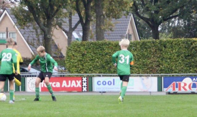 JO11 trekt aan het kortste eind tegen VEV’67
