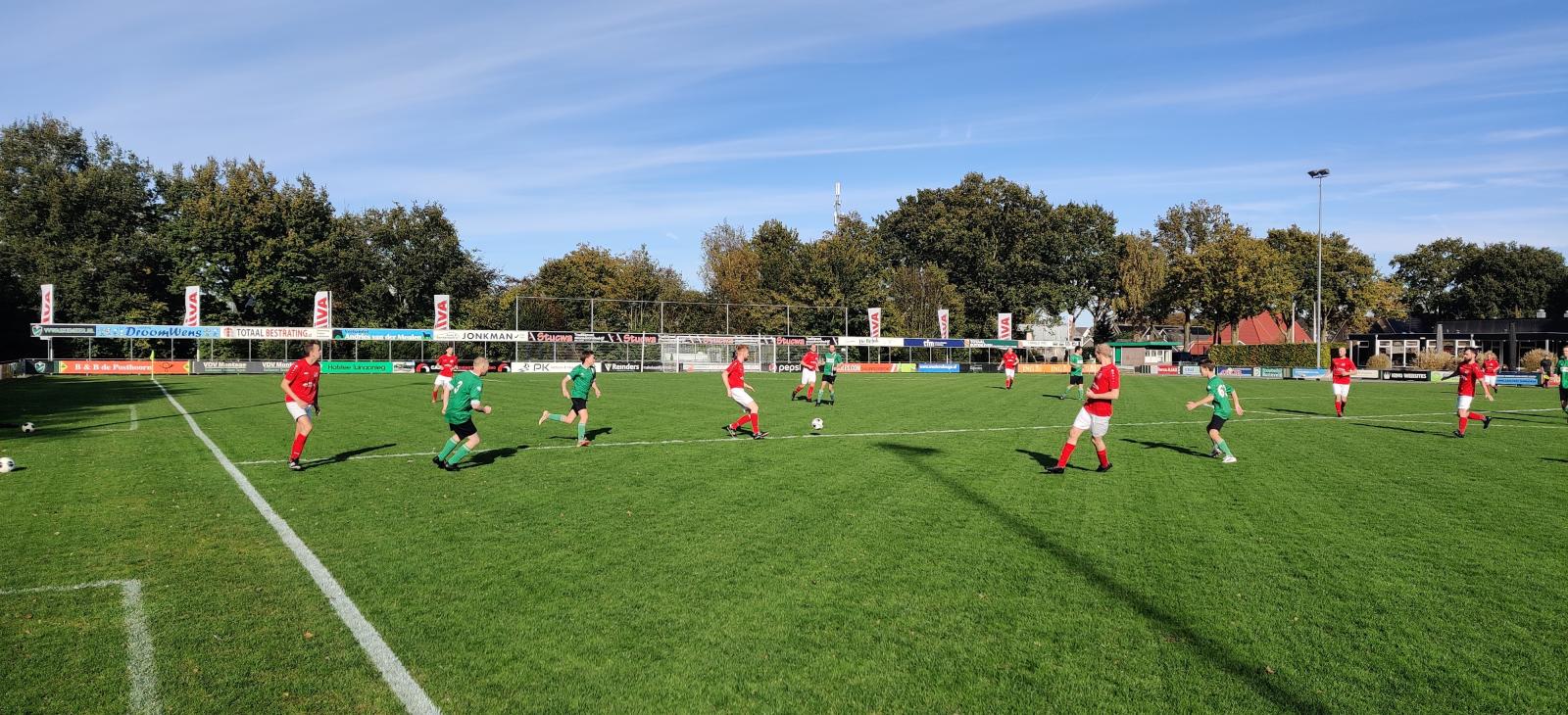 Thuiswedstrijden senioren afgelast