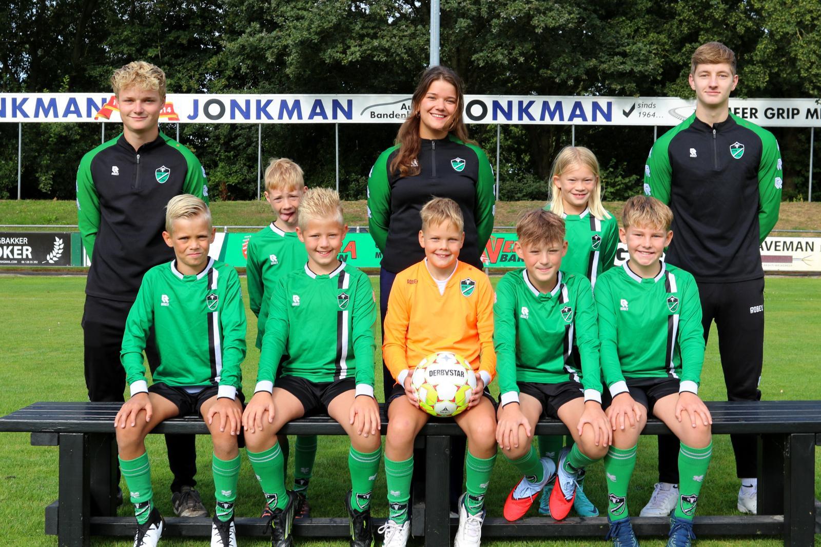 Sterk voetballende jo-11 komt net te kort in Beetsterzwaag