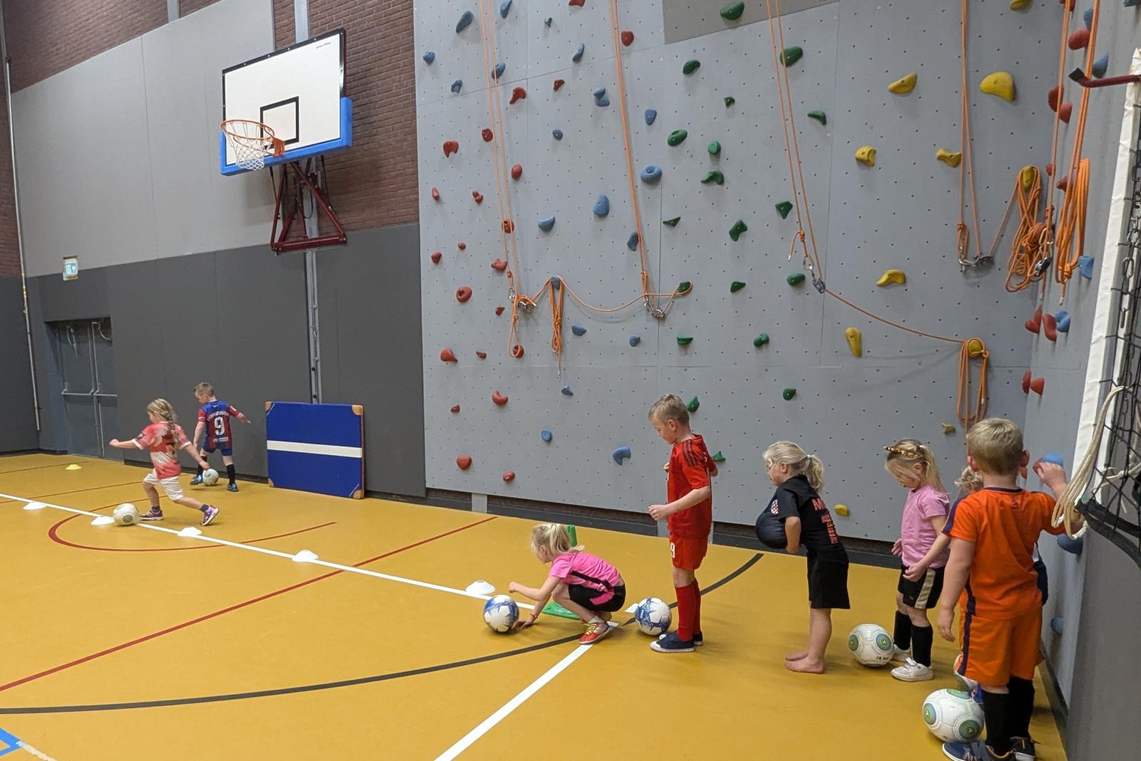 Kaboutertrainingen in de sporthal