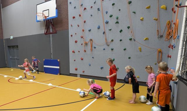 Kaboutertrainingen in de sporthal