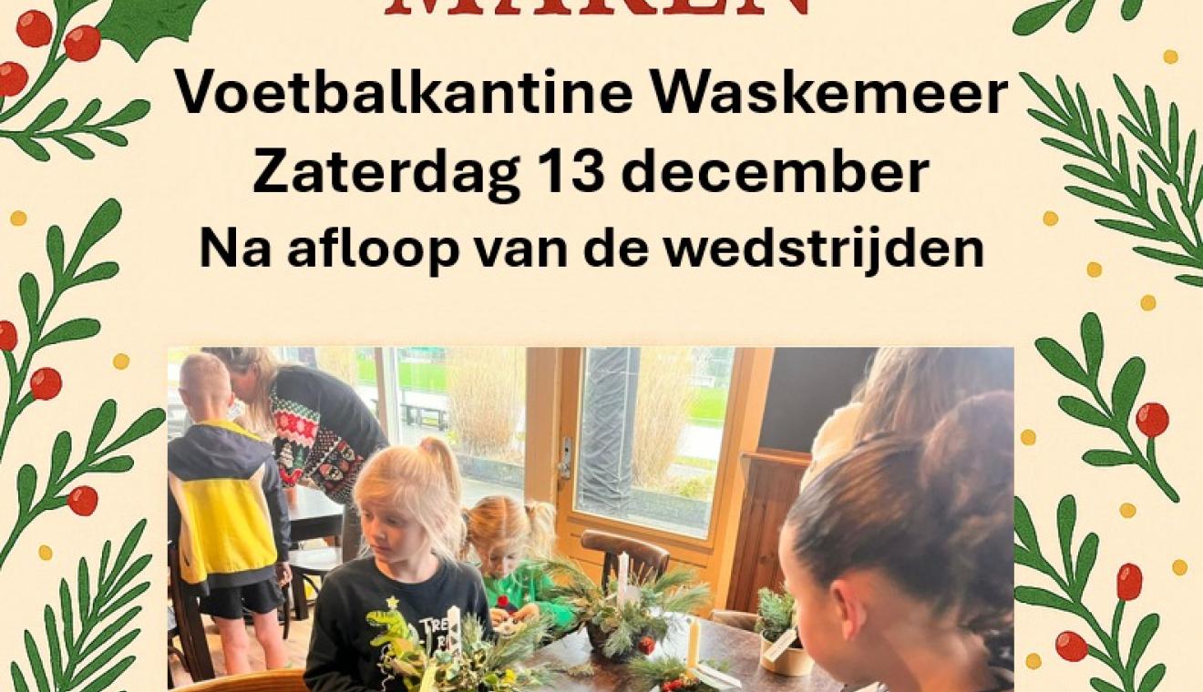 Kerststukjes maken