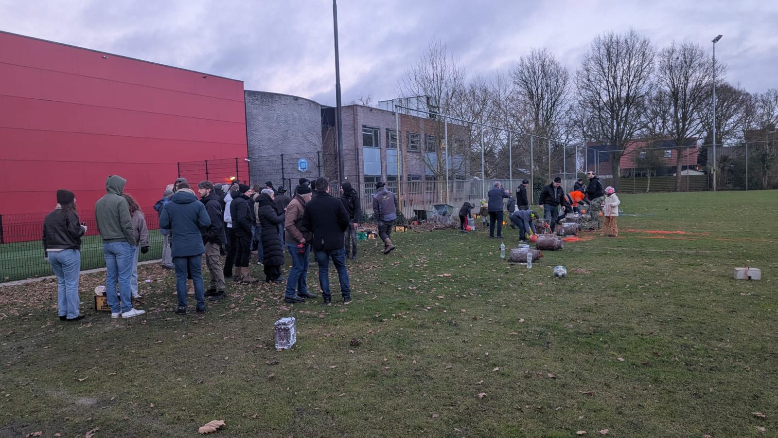 Gezellige oudejaarsdag op sportpark 't Ald Leger
