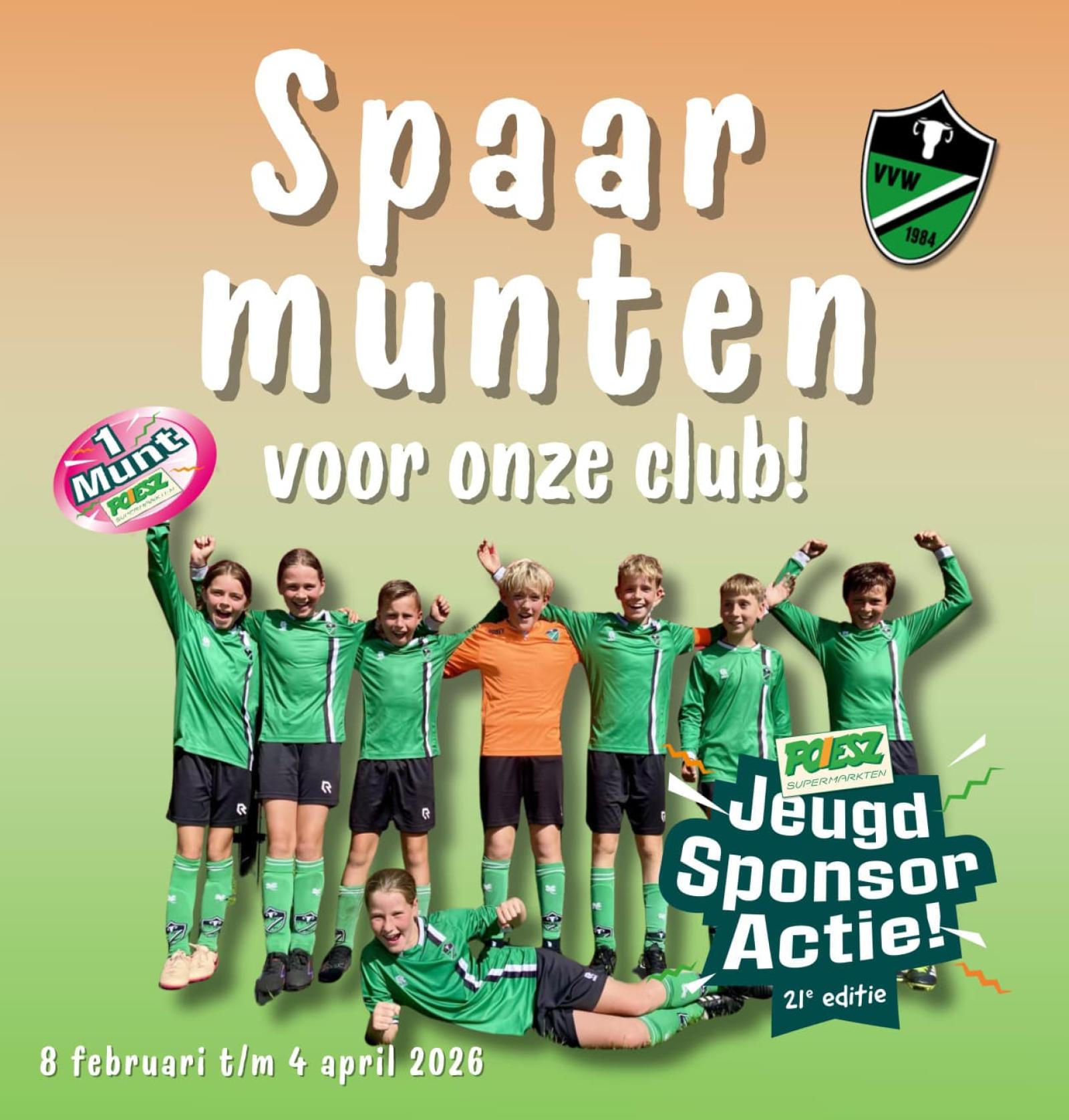 Poiesz jeugdsponsoractie 2026