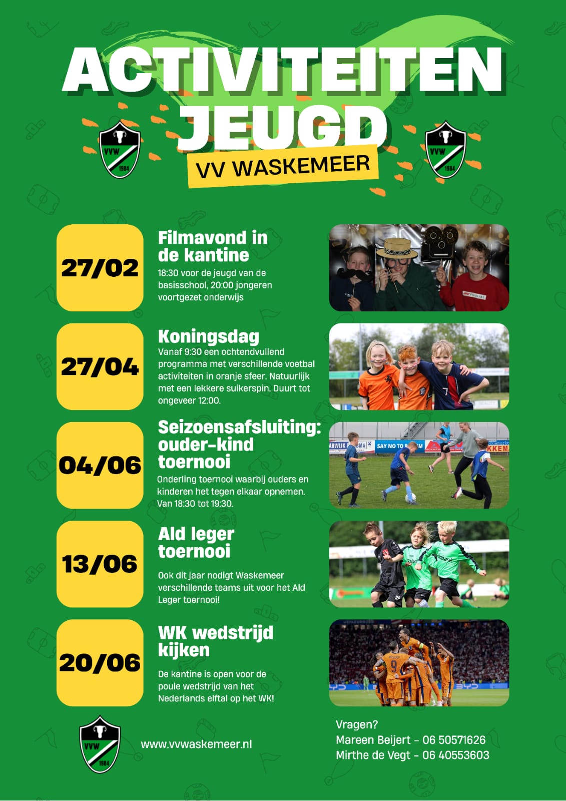 Koningsdag spelen Jeugd