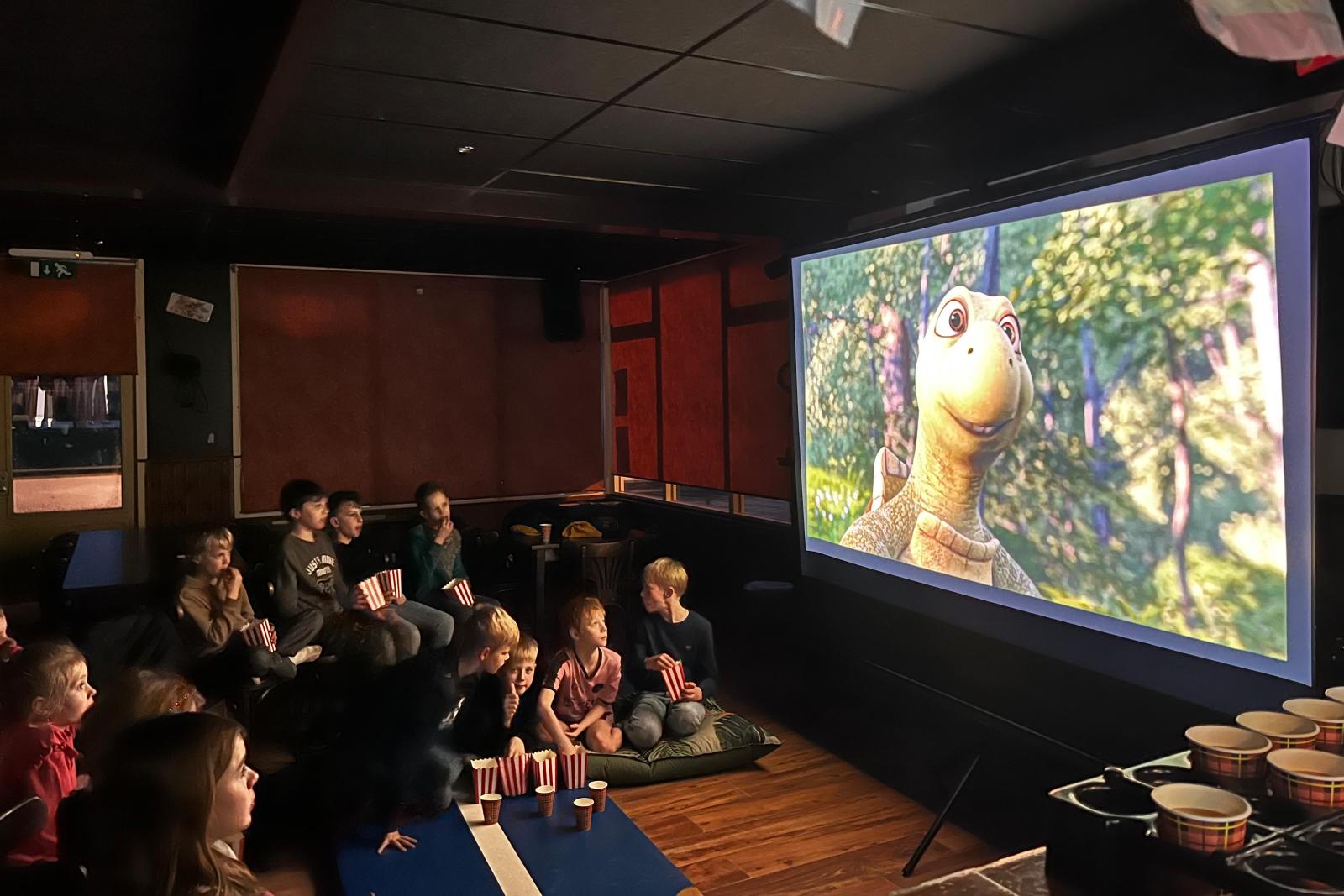 Geslaagde filmavond voor jeugdafdeling