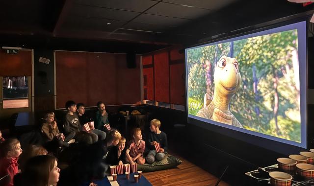 Geslaagde filmavond voor jeugdafdeling