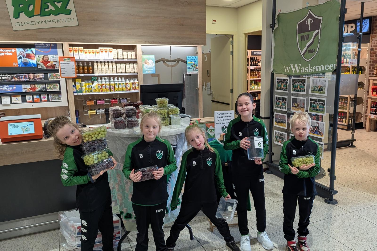 Geslaagde verkoopdag in Poiesz Bakkeveen