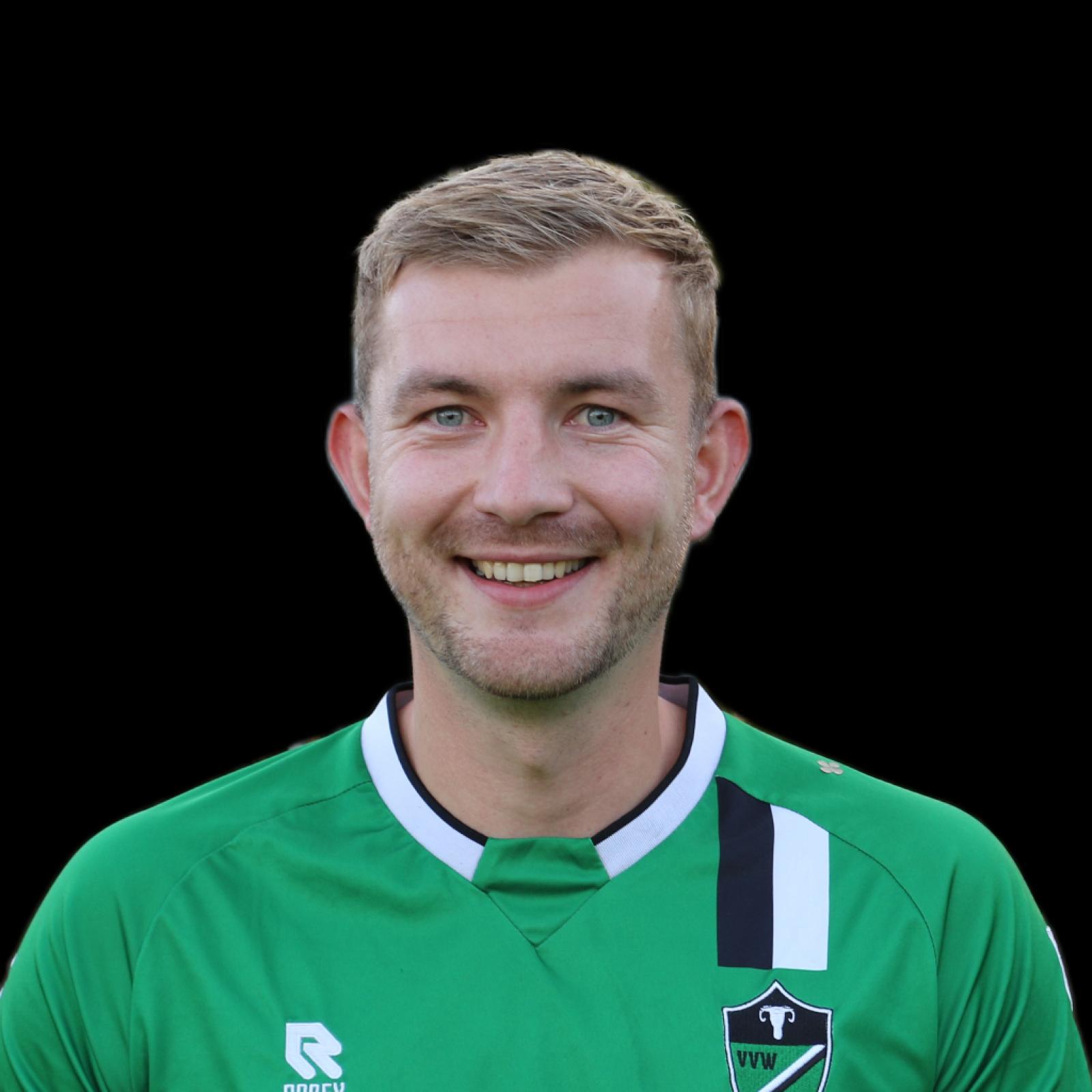 Jurrien Hummel bereikt voor Waskemeer 1 de magische grens van 100 competitie doelpunten