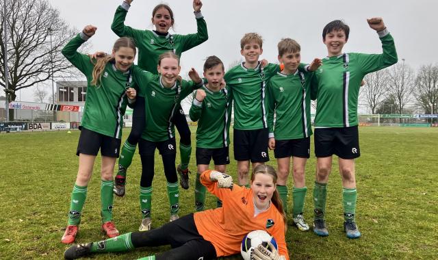 Overwinning voor JO12 tegen lastig Actief