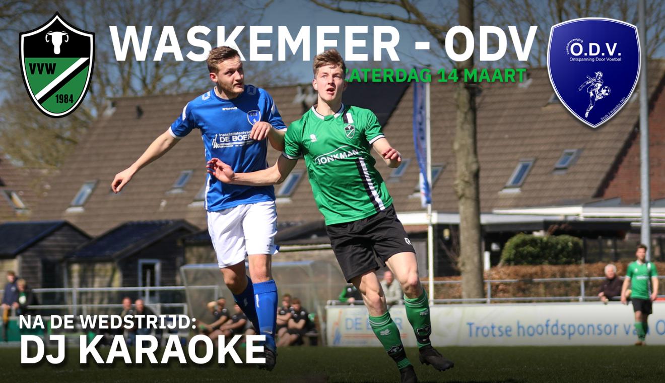 Derby Waskemeer - ODV met live muziek