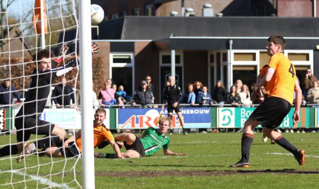 Paasderby tussen Boven en Beneden eindigt onbeslist