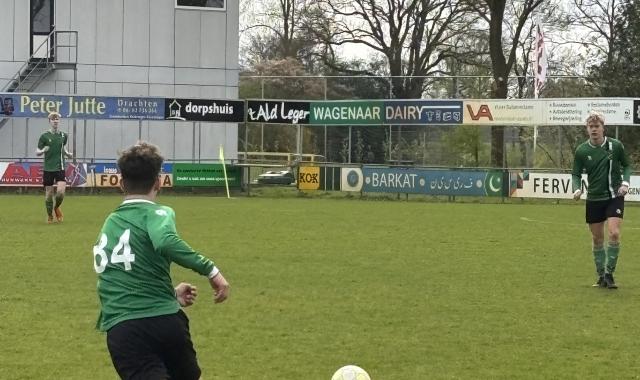 Waskemeer tegen de Weide eindigt in ware schiettent