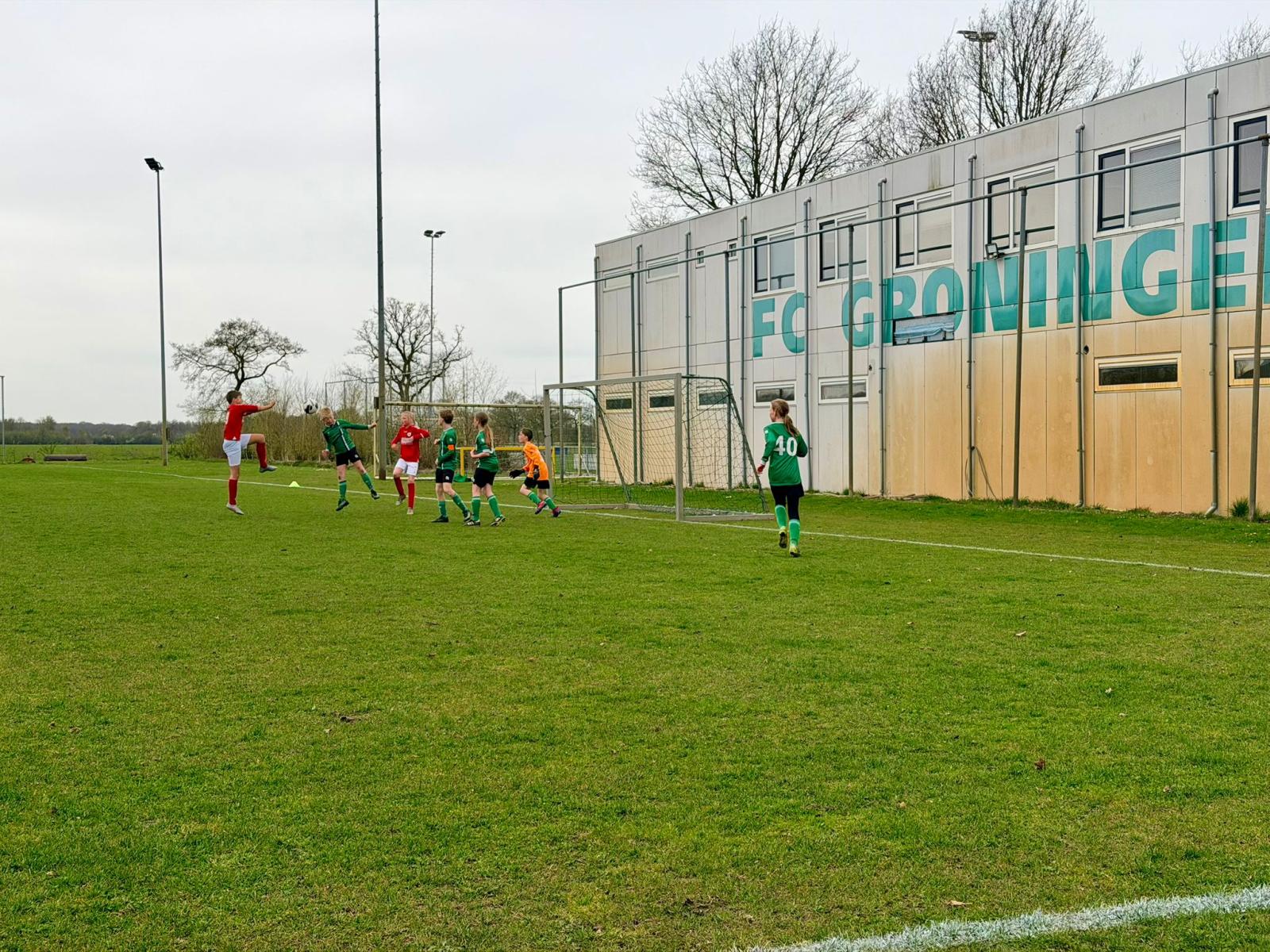 JO12 nog niet op dreef tegen Niekerk
