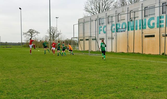 JO12 nog niet op dreef tegen Niekerk