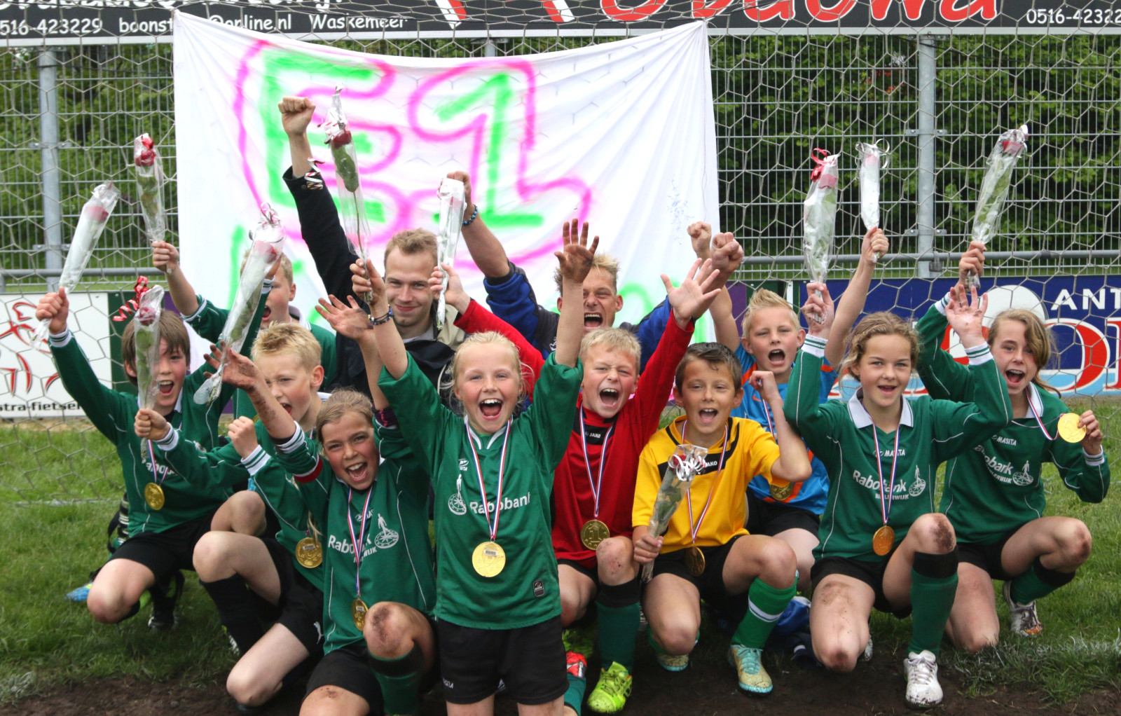 Fotoverslag kampioenschap E1
