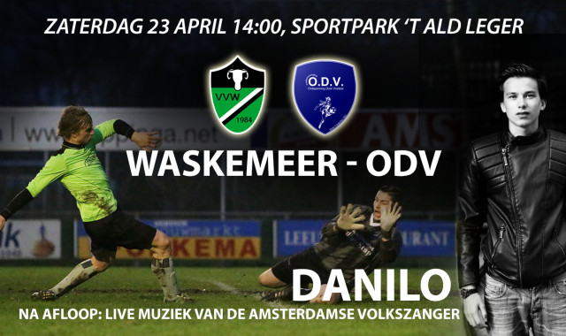 Derby Waskemeer - ODV met na afloop live muziek van Danilo!