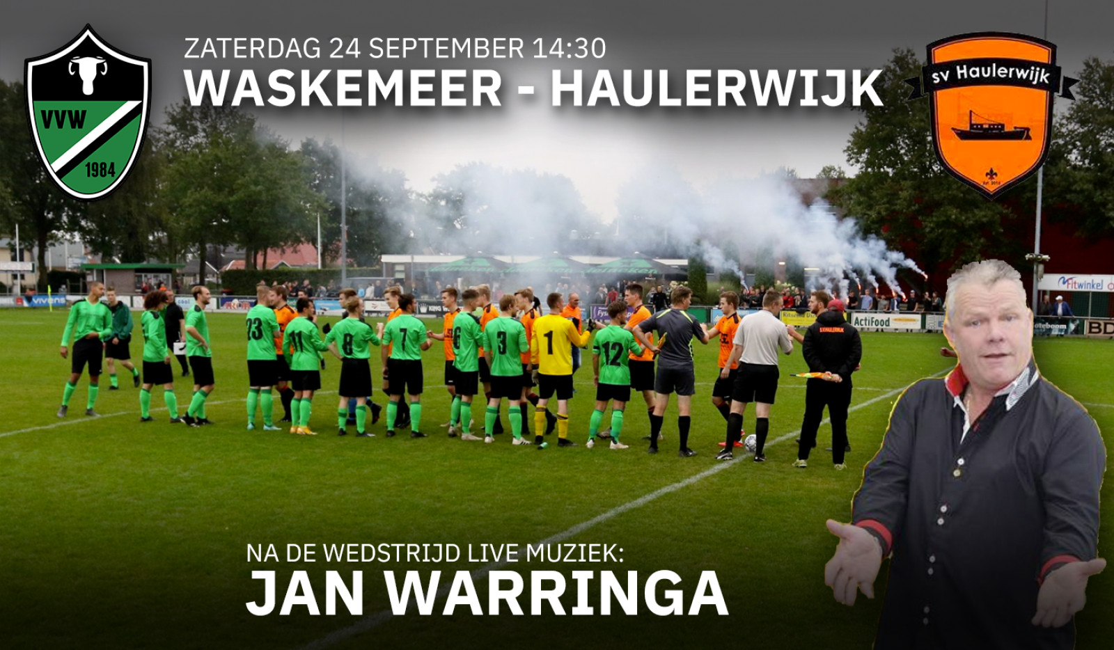 Start competitie met derby tegen Haulerwijk