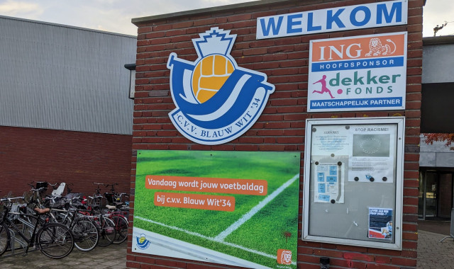 Waskemeer 5 boekt zwaar bevochten overwinning in Leeuwarden op Blauw Wit '34