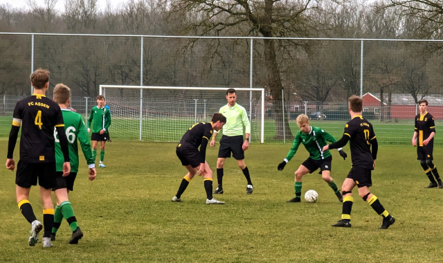 JO19 op veerkracht in slotfase langs fc Assen
