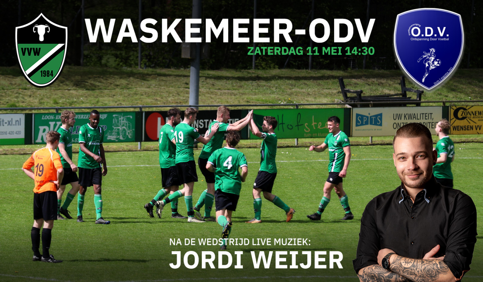 Derby day: Waskemeer - ODV
