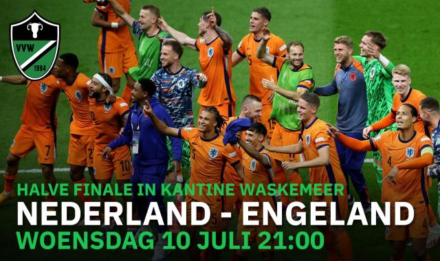 Halve finale: Nederland - Engeland
