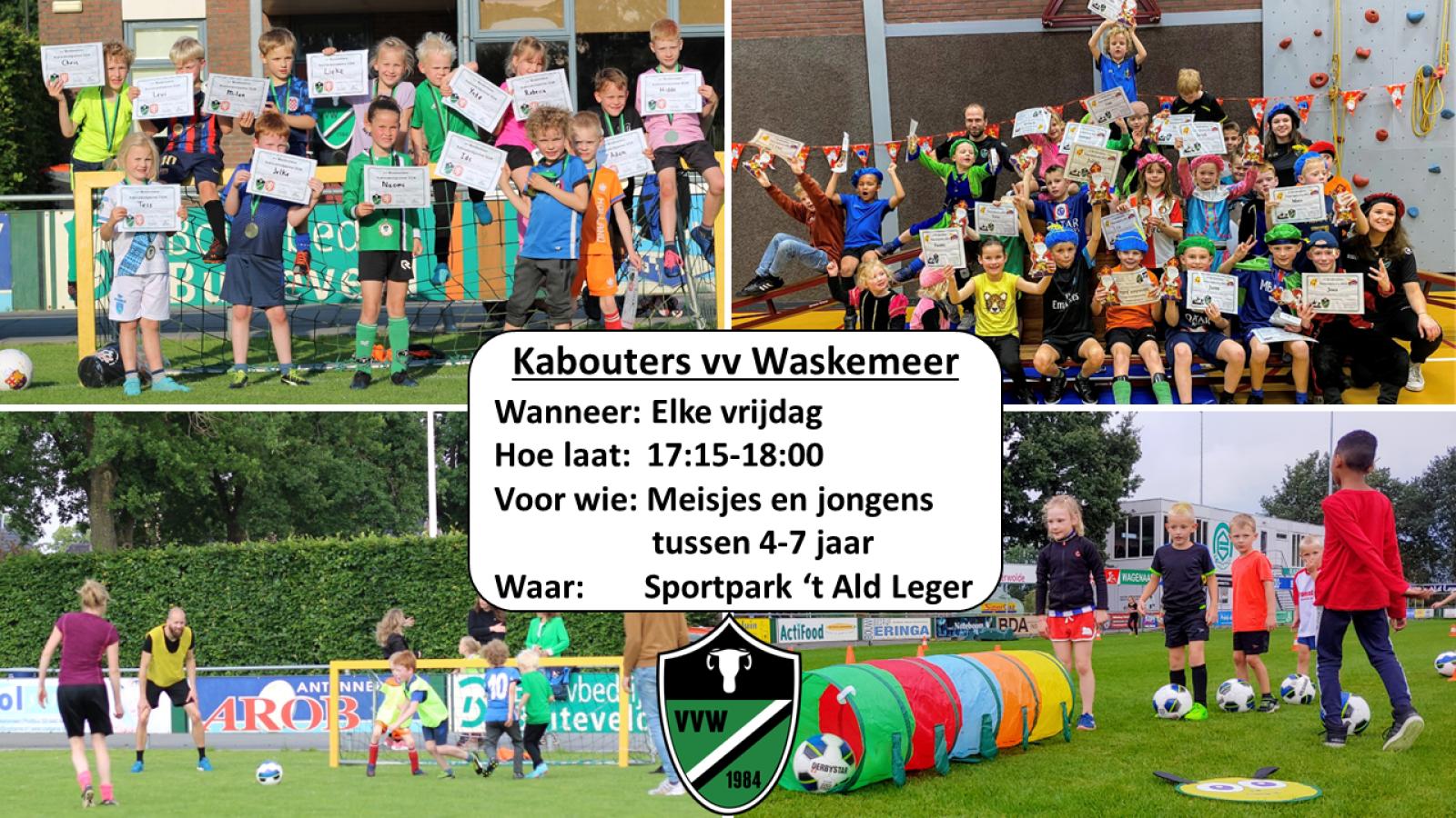 Start kaboutertrainingen vrijdag 20 september