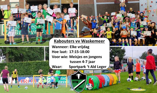 Start kaboutertrainingen vrijdag 20 september