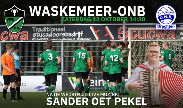 Waskemeer - ONB met live muziek